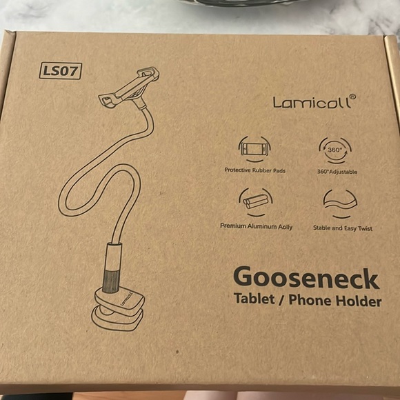 NEW IN PACKAGING Gooseneck Tablet / Phone Holder - Picture 2 of 4